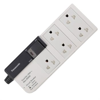 Ổ cắm kéo dài Panasonic WCHG28352 5 lỗ cắm 1 công tắc 16A dài 3m WCHG28352