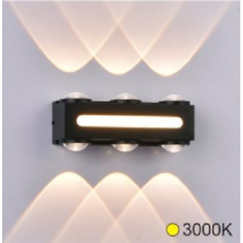 Đèn gắn tường Hufa AK-221 L135*W42*H55 LED 6+4W AK-221