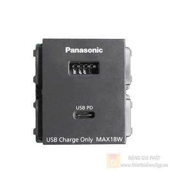Hạt ổ cắm USB Panasonic WEF14821H-VN 2 cổng type A-C WEF14821H-VN
