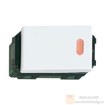 Công tắc B, 1 chiều, có đèn báo khi OFF, 250VAC -16A WEG5151-51SWK/WEG51517SW