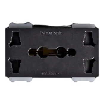Ổ cắm đôi đa năng Panasonic WEV157207H bắt vít, 250VAC - 16A WEV157207H