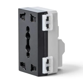 Ổ cắm đôi đa năng Panasonic WEV157207H bắt vít 250VAC - 16A WEV157207H