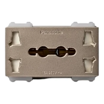 Ổ cắm đôi đa năng Panasonic WEV157207MYZ bắt vít 250VAC 16A WEV157207MYZ