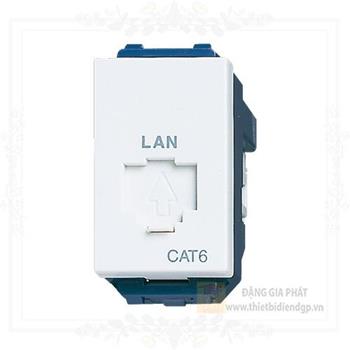 Ổ cắm mạng Panasonic WEV24886SW-CAT6 CAT6 màu trắng WEV24886SW-CAT6
