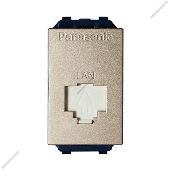 Ổ cắm mạng Panasonic WEV2488MYZ-CAT5E CAT5 màu vàng ánh kim WEV2488MYZ-CAT5E