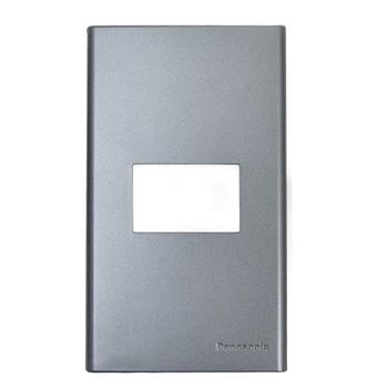 Mặt dùng cho 1 thiết bị Panasonic WEV68010MH màu xám ánh kim WEV68010MH