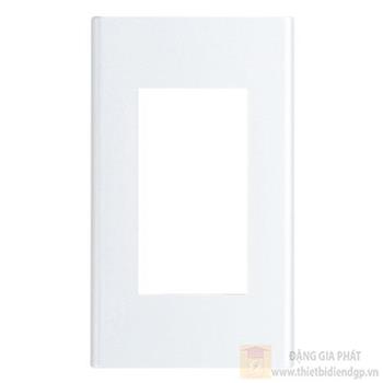 Mặt dùng cho 3 thiết bị Panasonic WEV68030MW màu trắng ánh kim WEV68030MW
