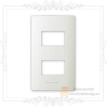 Mặt dùng cho 2 thiết bị Panasonic WEVH68020 màu trắng WEVH68020