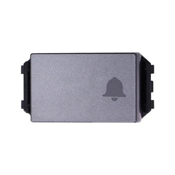 Nút nhấn chuông Panasonic WEVH5401-011MYH 250VAC-10A xám anh kim WEVH5401-011MYH