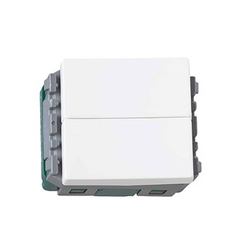 Công tắc C 2 chiều Panasonic WEVH5542-7 loại đôi 10A màu trắng WEVH5542-7