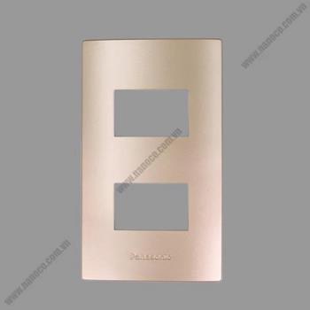 Mặt dùng cho 2 thiết bị Panasonic WEVH68020MYZ màu vàng ánh kim WEVH68020MYZ