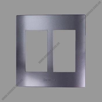 Mặt dùng cho 6 thiết bị Panasonic WEVH68060MYH màu xám ánh kim Panasonic WEVH68060MYH