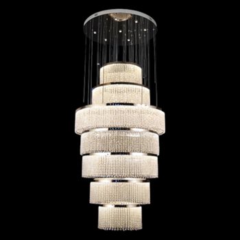 Đèn chùm pha lê Andora TPL-84170/7 Ø1000* H3500 3000K TPL-84170/7