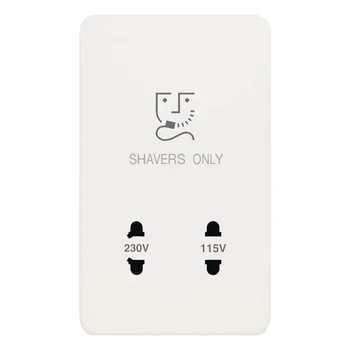 Ổ cắm dao cao râu 115/230VAC 20VA WGDHSR
