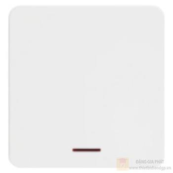 Mặt 1 công tắc 2 cực có đèn LED, nút bấm lớn 20A WGDL2D1N