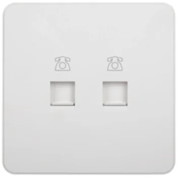 Ổ cắm điện thoại đôi RJ11 WGDT2RJ