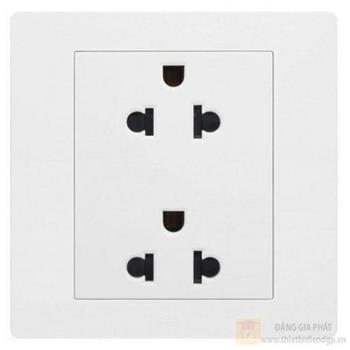 Ổ cắm đôi 3 chấu 16A chuẩn Âu Mỹ WGMS216EA