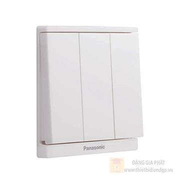 Bộ 3 công tắc B Panasonic WMF505-VN 1 chiều, bắt vít 10A màu trắng WMF505-VN