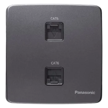 Bộ 2 Ổ cắm mạng Panasonic WMT432MYH-VN Cat6 WMT432MYH-VN