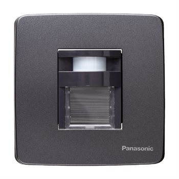 Đèn gắn tường soi lối đi có cảm biến hồng ngoại và ánh sáng màu xám ánh kim WMT707MYH-VN