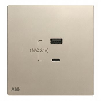Bộ sạc USB type A+C 30W - ABB 4TYH503233P0100