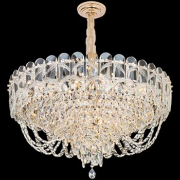 Đèn chùm pha lê SANO Ø800*H420 - E14*21 CPL 10037