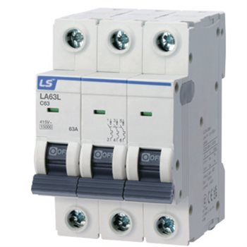MCB 3P LS LA63L 15KA LA63L 3P