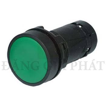 Nút nhấn nhả Ø22, N/O + N/C, màu green XB7NA35