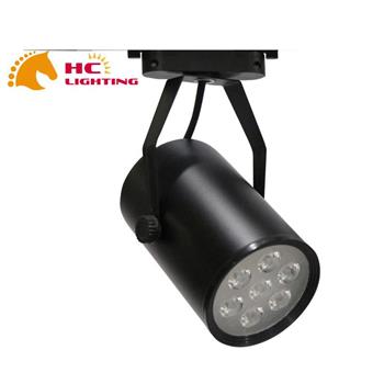 Đèn rọi ray mắt trâu vỏ đen SMD 7W RR7Đ/T-03