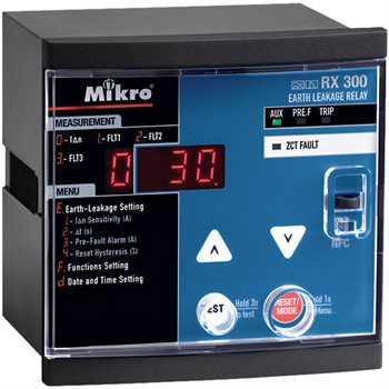Rơle bảo vệ dòng rò Mikro RX300-230A RX300-230A