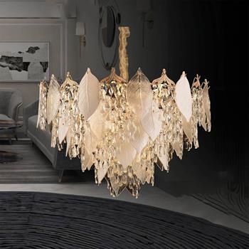 Đèn thả pha lê Ø800*H550 - E14*19 TPL8863T800