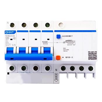 RCBO CHINT NXBLE-63 4P 30mA 6kA NXBLE-63 4P