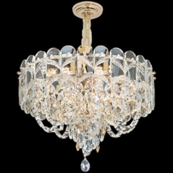 Đèn chùm pha lê SANO Ø500*H340 - E14*9 CPL 10035