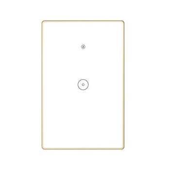 Công tắc máy nước nóng lạnh Zigbee KAZ 1 phím ZB120Y-20AQBM(W)