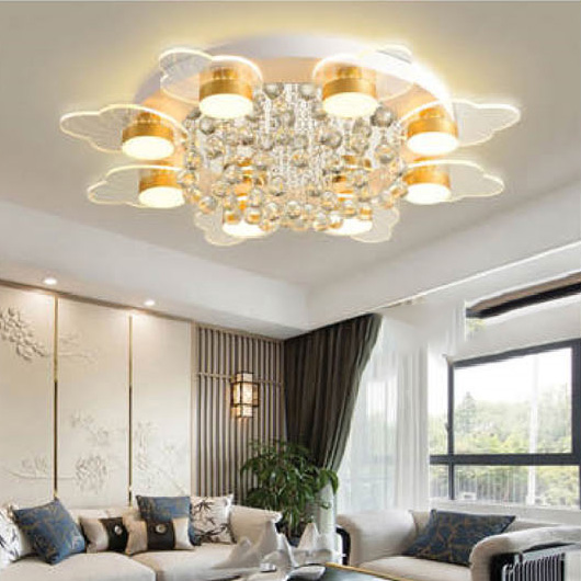 Đèn mâm Led Andora Ø800 - LED 3 CĐ + Remote