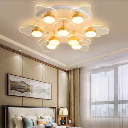 Đèn mâm Led Andora Ø700 - LED 3 CĐ + Remote