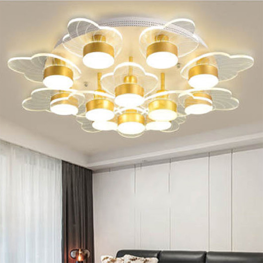 Đèn mâm Led Andora Ø850 - LED 3 CĐ + Remote