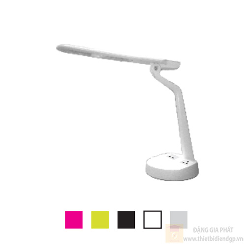 Đèn bàn dọc Model có sạc USB và ổ cắm đa năng LiOA Ánh sáng trắng