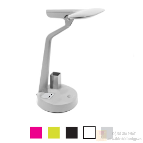 Đèn bàn Model có sạc USB và hộp bút LiOA Ánh sáng trắng
