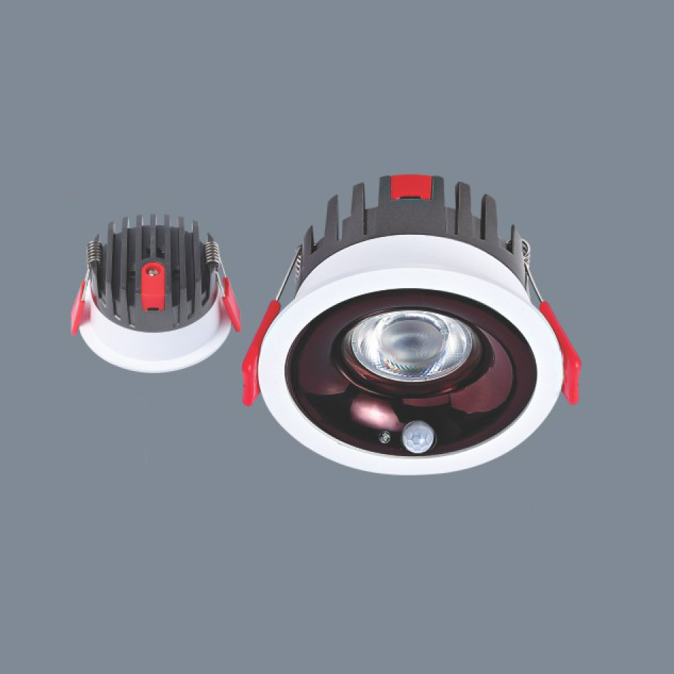Đèn âm trần cảm biến cao cấp Anfaco AFC 552 Led 12W