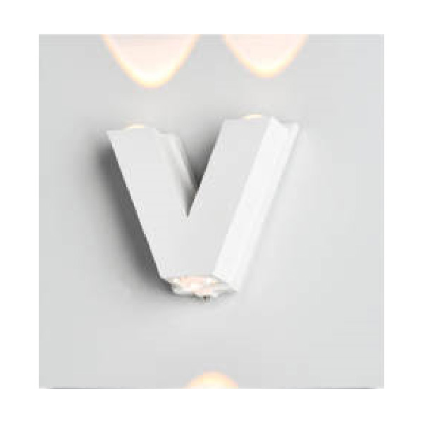 Đèn vách Andora chữ V L128*W46*H115 - LED 3W -3000K