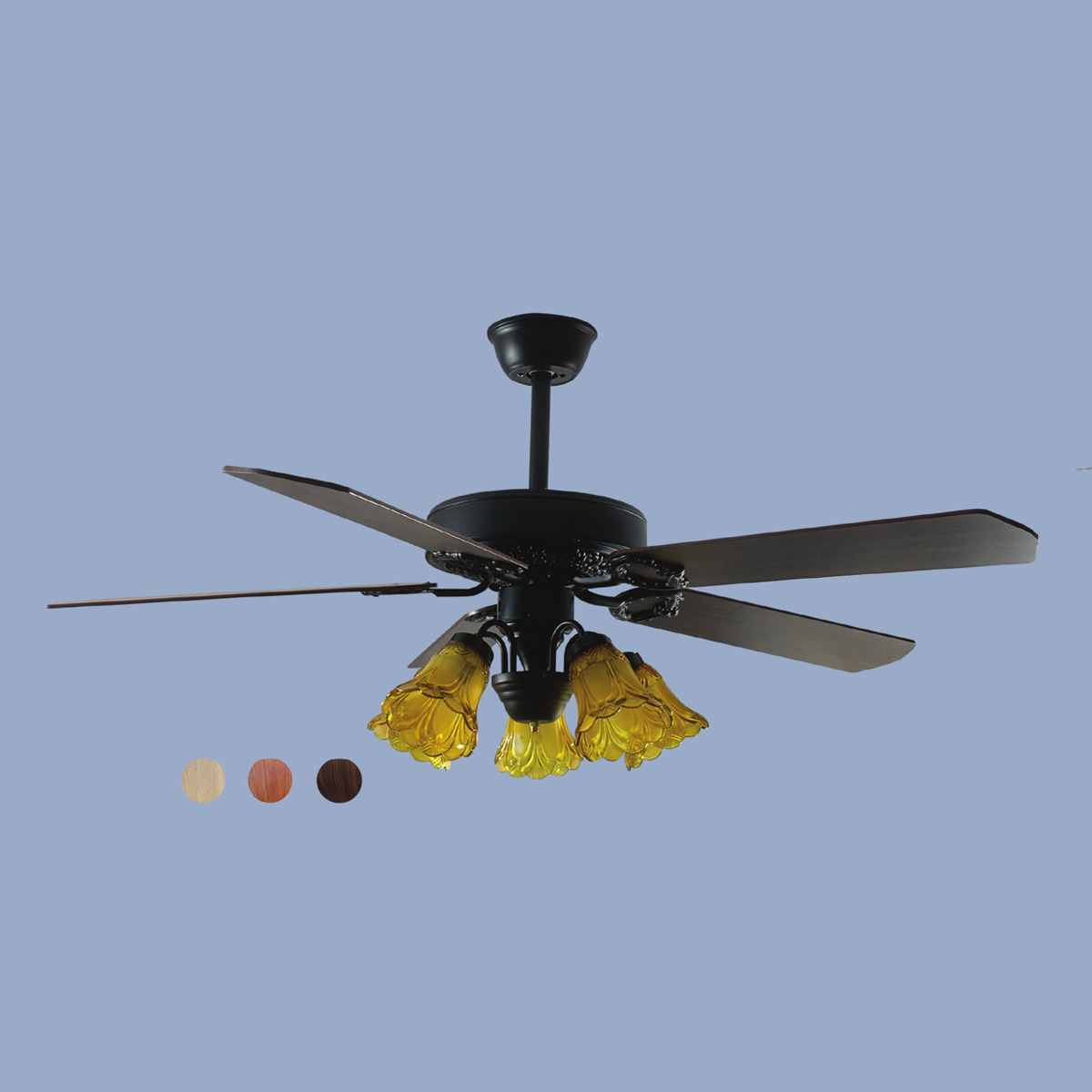 Quạt trần đèn 5 cánh Klasse 52KSP 591B