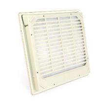 Miệng gió có lọc bụi loại fb 98 - màu xám ral7032 - ip54
