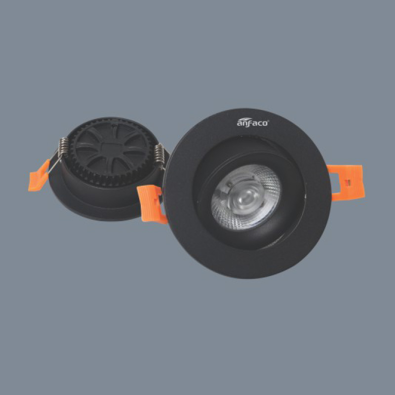 Đèn âm trần cao cấp Anfaco AFC 672 D Led 5W