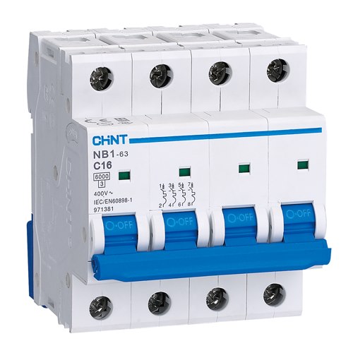 MCB 4P CHINT NB1-63 6kA DB
