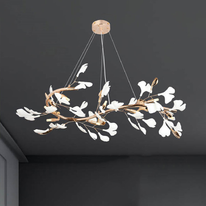 Đèn thả trang trí Andora L1100*W600*H300+1300 - G9*8 (có bóng)