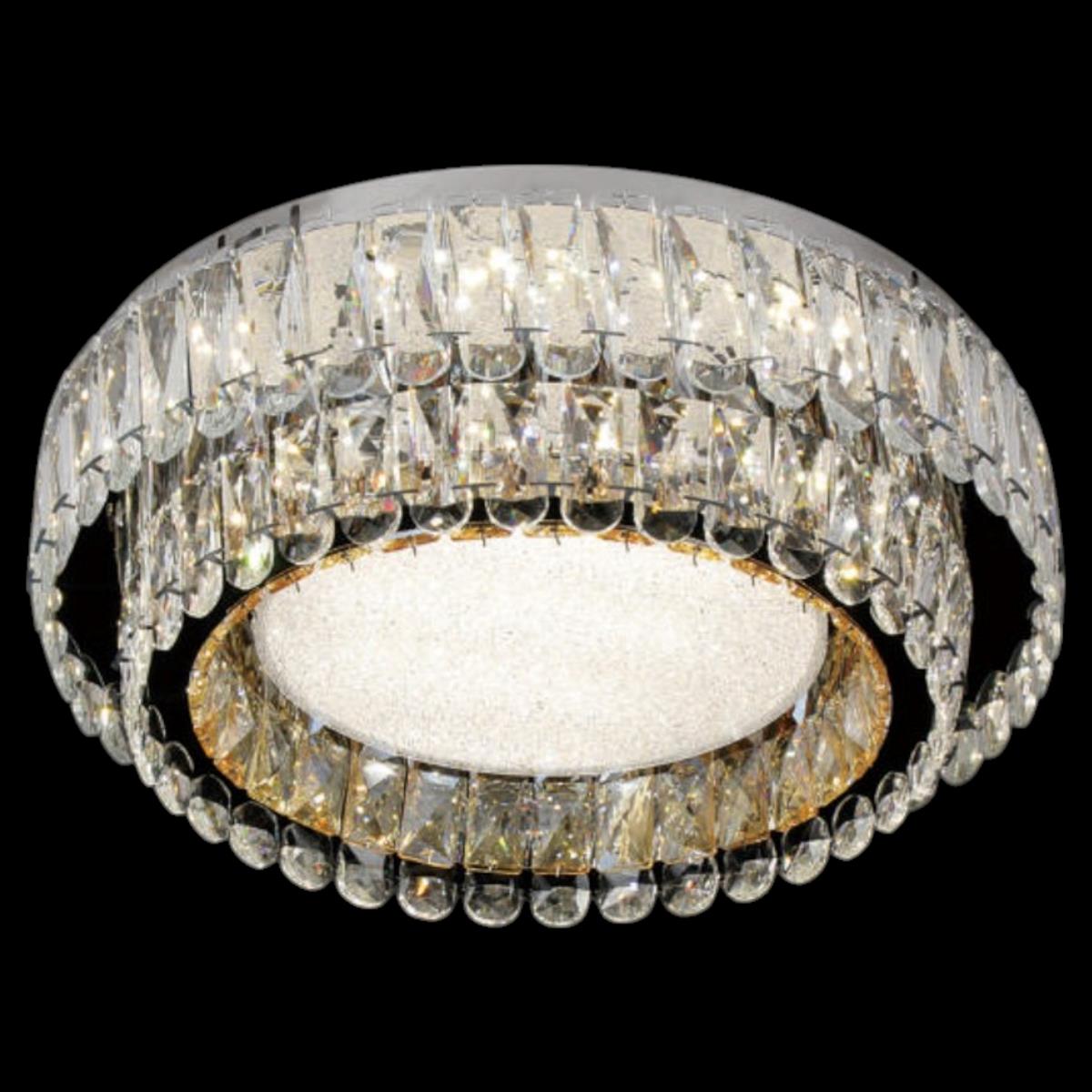 Đèn mâm pha lê Slister Ø500mm - LED 120W - 3 CĐ