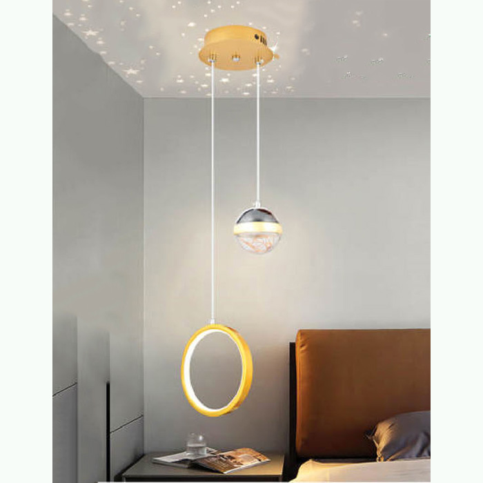 Đèn thả trang trí Andora Ø200 + Ø100 x H11100 LED 3 CĐ (Dây 1.1m)