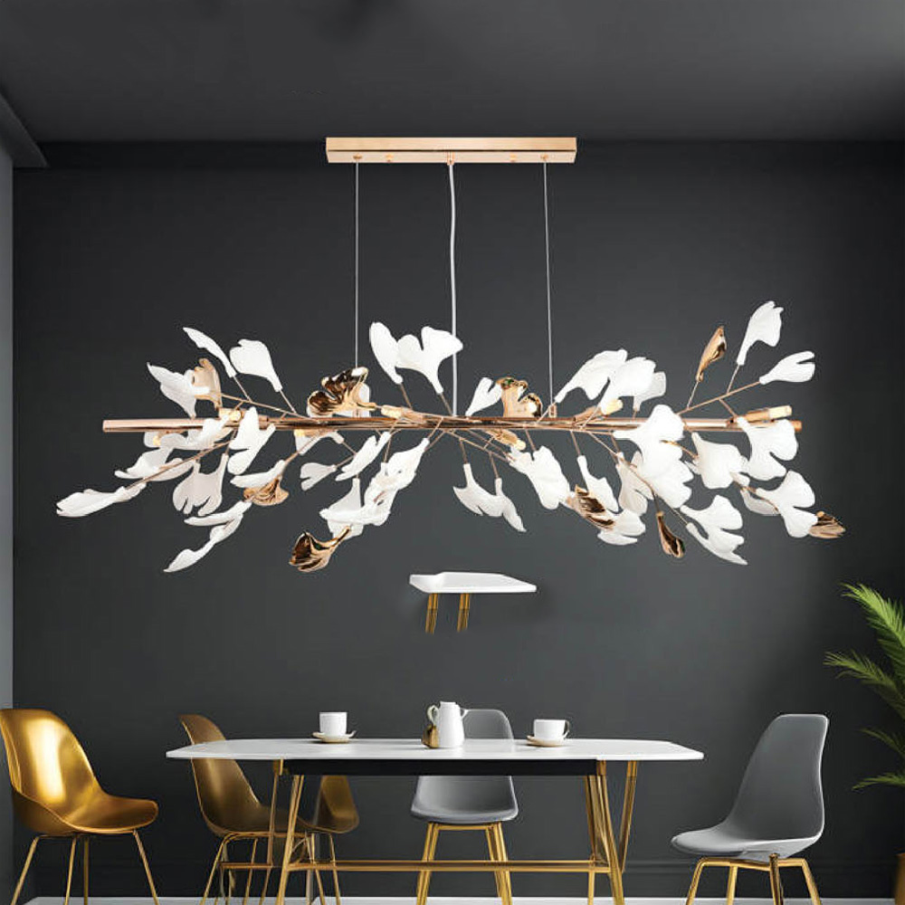 Đèn thả trang trí Andora L1100*W520*H300+1300 - G9*8 (có bóng)