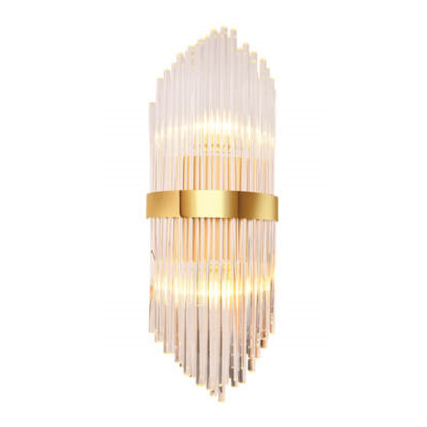 Đèn vách pha lê trang trí Andora L180*H500 E14*2 (PHA LÊ TRONG)